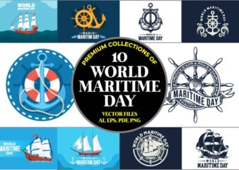 10 collections of premium design wolrd maritime day