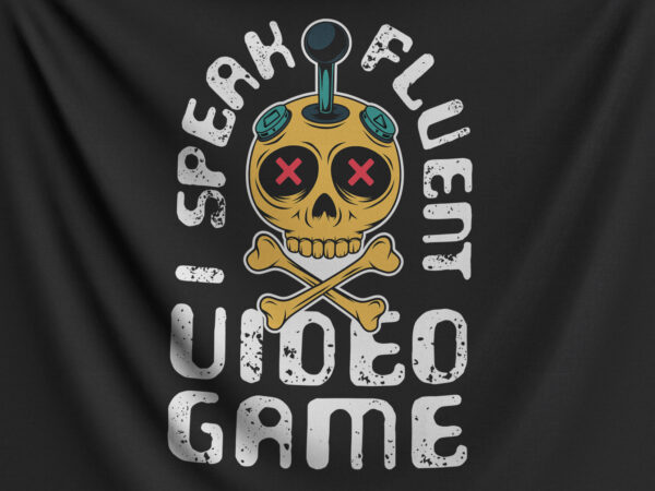 Video game t shirt vector art