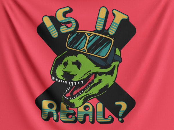 Is it real? t shirt design for sale