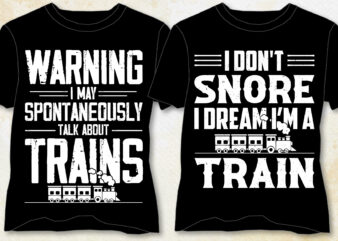 Train T-Shirt Design-Train Lover T-Shirt Design