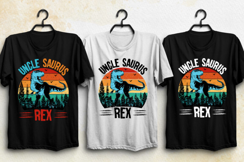 Sunset Vintage T-Shirt Design Bundle