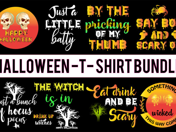 Halloween svg bundle graphic t shirt