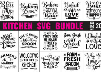 Kitchen SVG Bundle