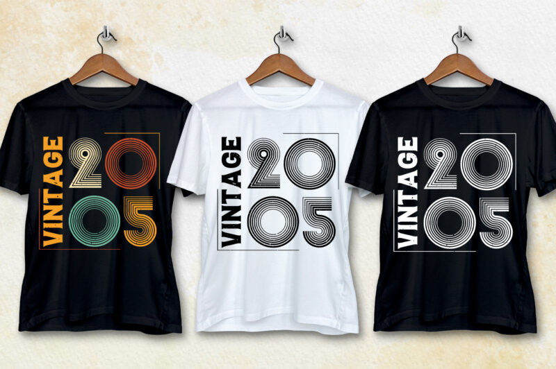 Vintage Limited Edition T-Shirt Design Bundle