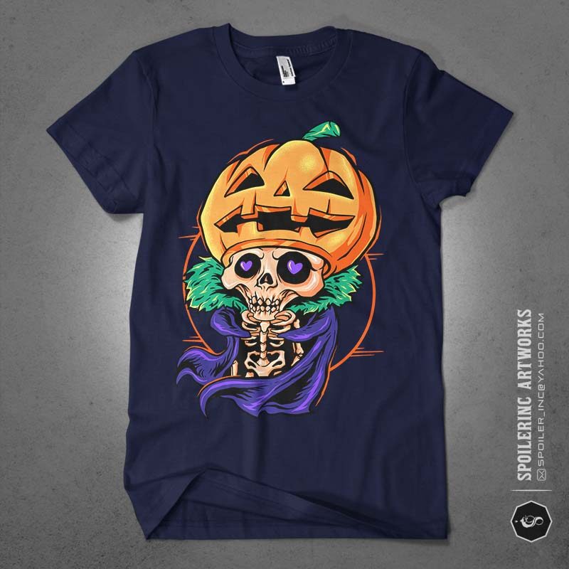 halloween tattoo cartoon illustration tshirt bundles