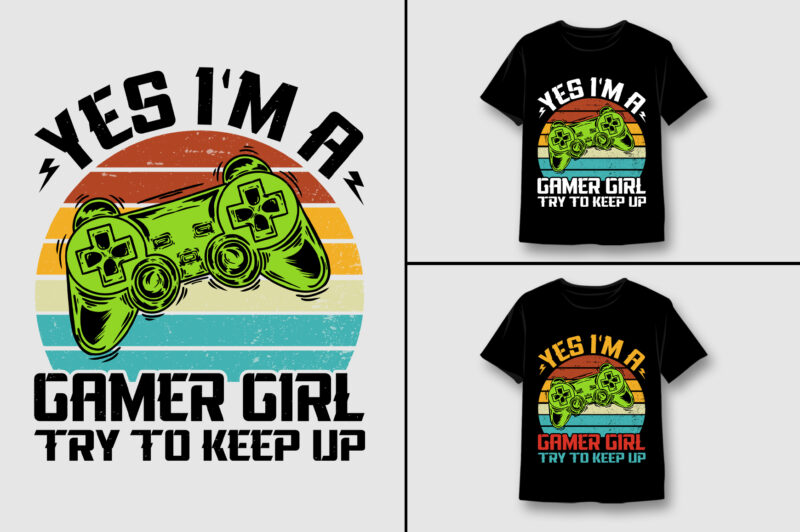 Video Game T-Shirt Design Bundle-Video Game Lover T-Shirt Design Bundle