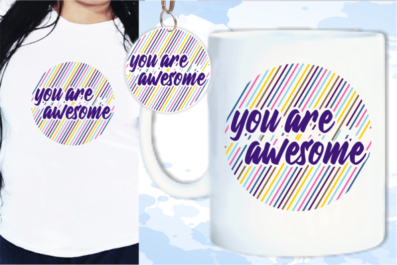 Inspirational Quotes T shirt Designs Bundle