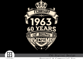 June 1963 60 Years Of Being Awesome Svg, Birthday Svg, 60th Birthday Svg, June 1963 Svg, 60 Years Old Svg, 60 Years Awesome Svg, 1963 Awesome Svg, Born In June Svg, Born In 1963 Svg