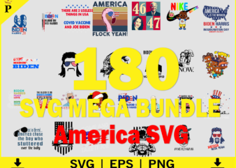 America Design Bundle SVG, The Mega Sublimation Bundle 180 Files, Digital Download, Sublimation Download, Retro Vintage, America Png, Hand Drawn Png