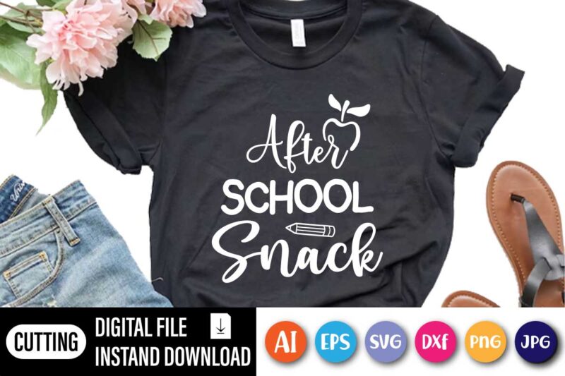 After School Snack, After School Squad Tie Dye Appreciation Day Back To School After School Squad Women Gifts After School Squad T-Shirt
