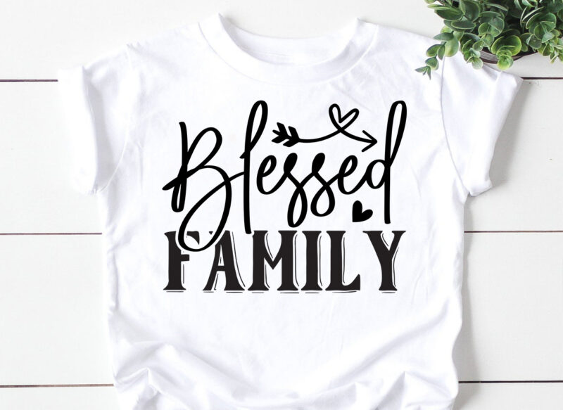 Family SVG T shirt Design