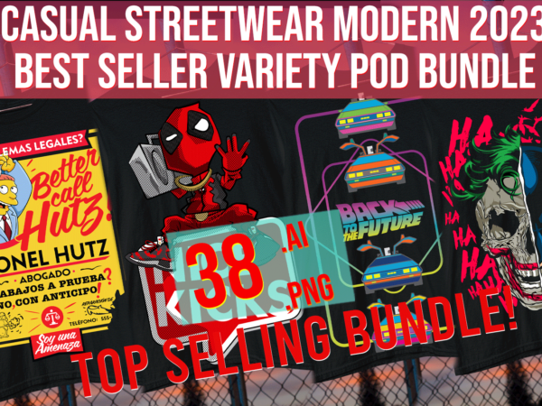 Casual streetwear modern 2023 best seller variety pod bundle fan art exclusive t shirt vector file