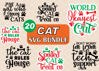 Cat SVG Bundle