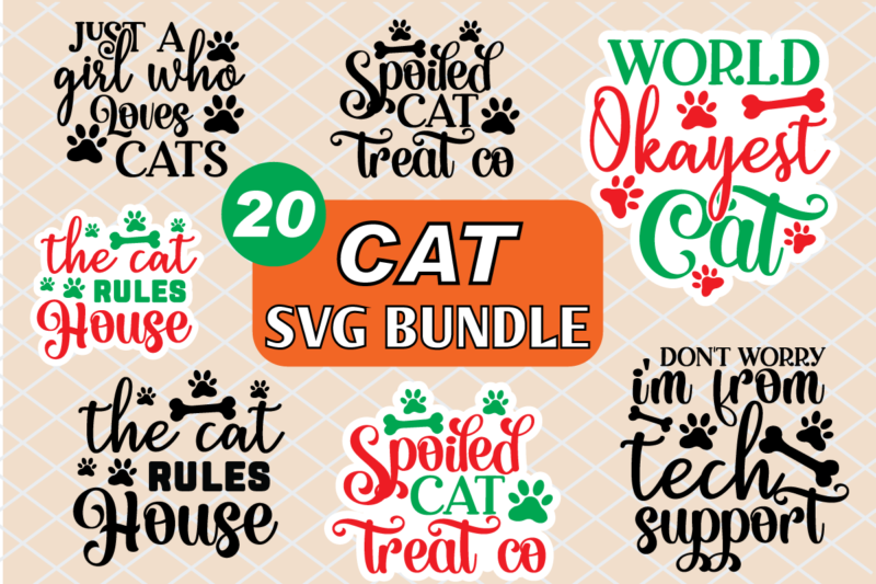 Cat SVG Bundle