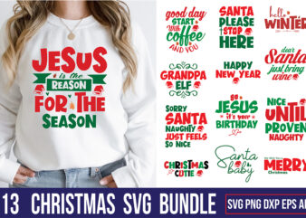 Christmas SVG Bundle t shirt vector file