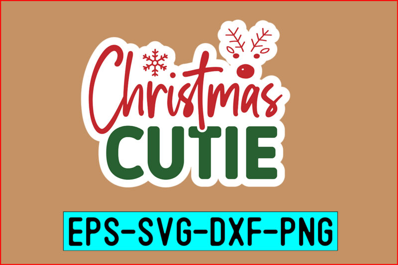 Christmas Sticker Design Bundle