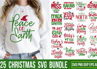 Christmas SVG Bundle t shirt vector file