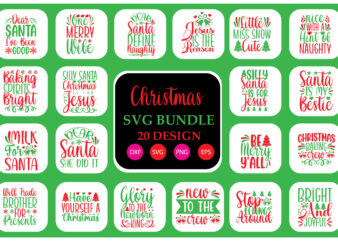 Christmas Svg Bundle, Christmas Svg, Winter Svg Bundle, Christmas Quote Svg, Merry Christmas Svg | t shirt vector file