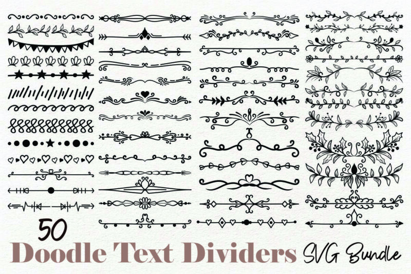 Clipart SVG Mega Bundle, Black and White Clipart, Silhouettes Clipart SVG