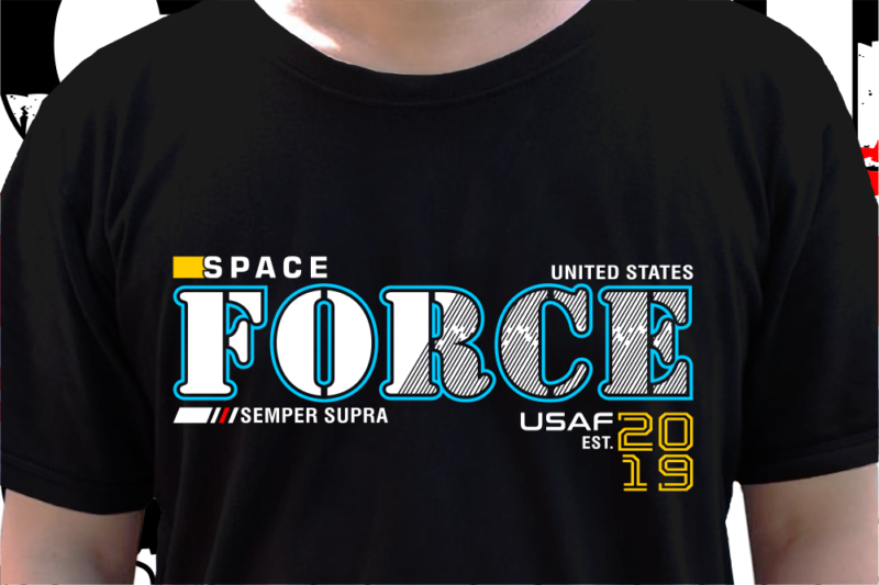 Space Force Us Military T shirt Design, Veteran t shirt designs, Military t shirt designs Svg, Soldier t shirt design Png