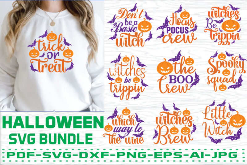 Halloween SVG Bundle