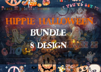 Hippie Halloween Bundle PNG, Halloween, Halloween designs, Halloween shirt png, Spooky png, Pumpkin png, Halloween Sublimation Bundle, PNG
