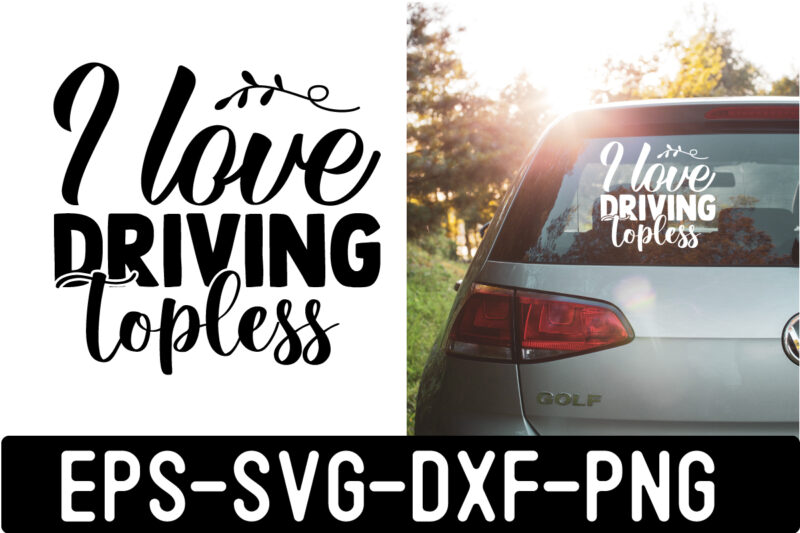 Car Stickers SVG Design Bundle