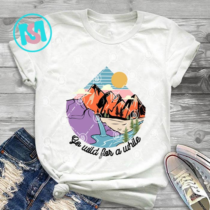 Retro Mountains Bundle PNG, Camping Png, Peace love Camping Png, Camp Life, Camping Life, Camping Is My Happy Place png, Sublimation Designs, Digital Download