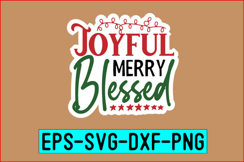 Christmas Sticker Design Bundle