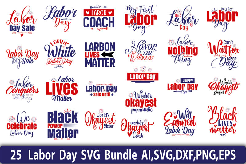 Labor Day SVG Bundle