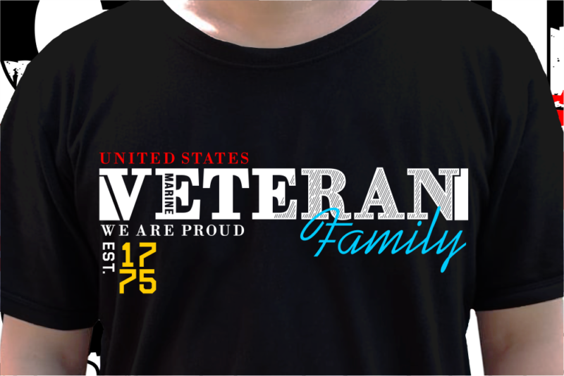 Us Marine Military T shirt Design, Veteran t shirt designs, Military t shirt designs Svg, Soldier t shirt design Png