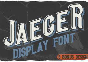 Jaeger font