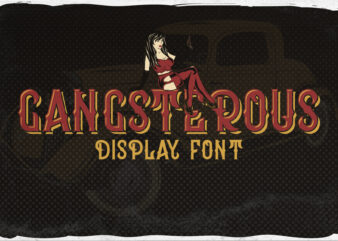 Gangsterous font