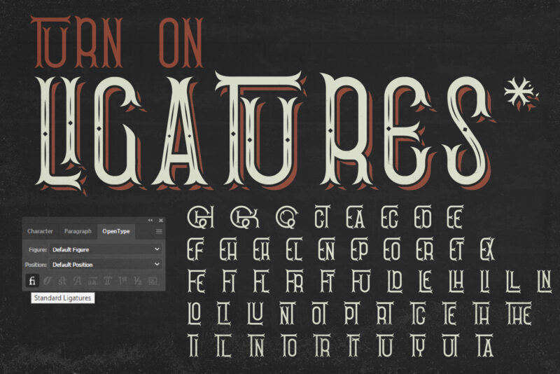 Suicide circus font + bonus designs