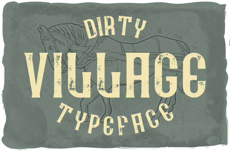 Village font