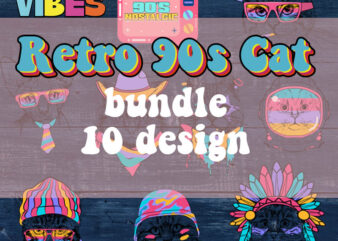 Retro 90s Cat Bundle part PNG, Cat PNG, Neon 80s 90s PNG Bundle, Roller Skates Clipart, 1980, Retro, Neon, 1991, Digital Graphics, 90s Party, Cassette Tape, I Love 80s