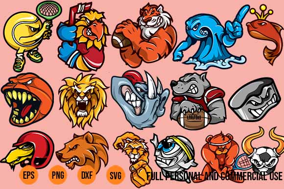 58 mascots vector sport designs ready for print png 58 mascots vector sport designs ready for print png