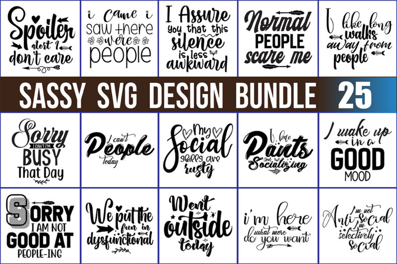 Sassy SVG Bundle