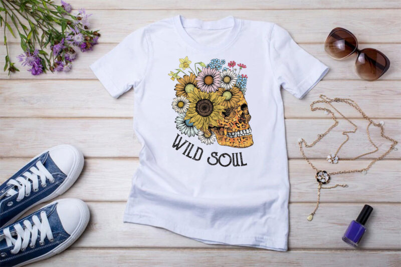 Skeleton And Plants Sublimation Bundle For Tshirt Design