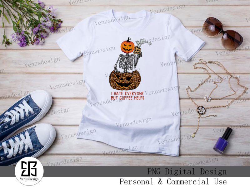 Skeleton Halloween Sublimation Bundle Tshirt Design