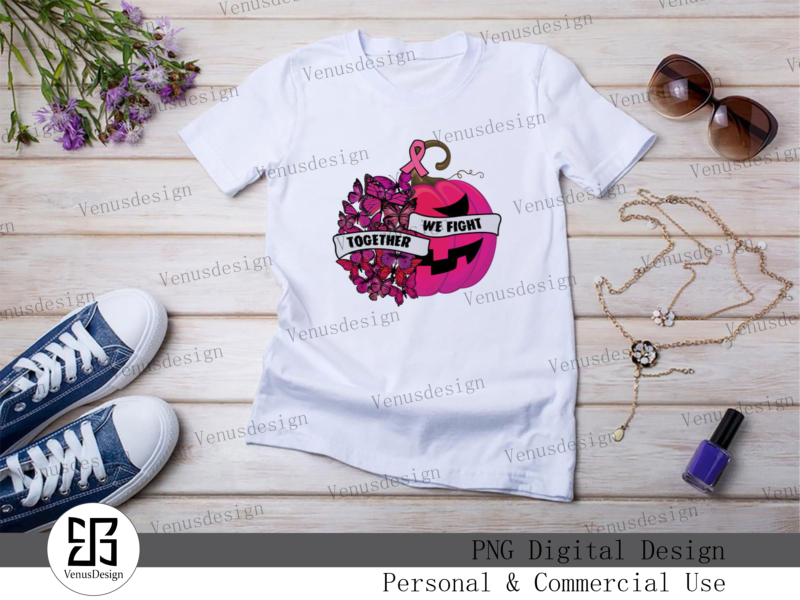 Breast Cancer Sublimation PNG Bundle Tshirt Design