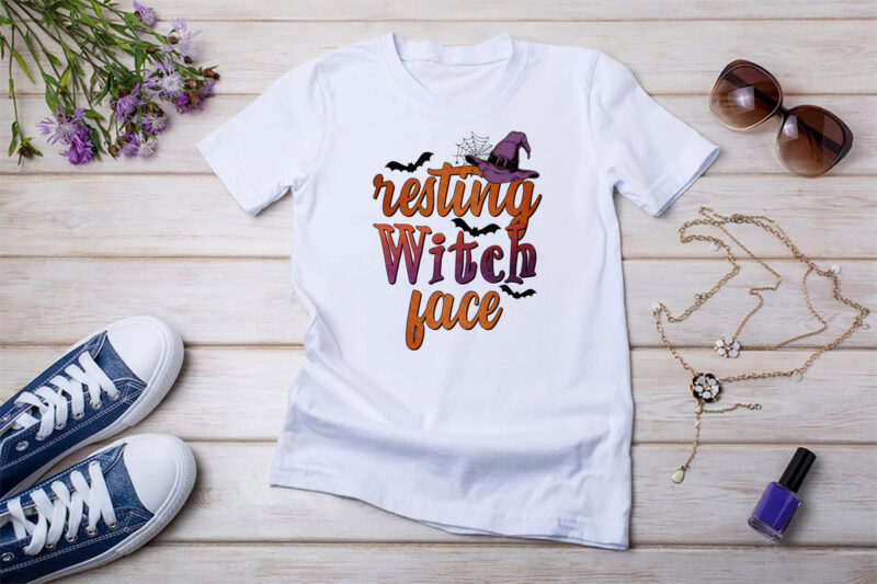 Happy Halloween Sublimation Bundle Tshirt Design