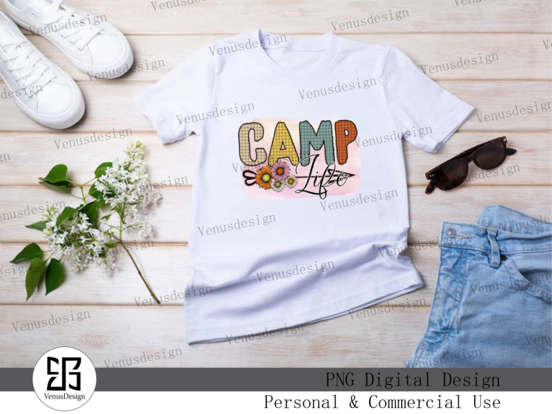 Best Camping Sublimation Bundle Tshirt Design