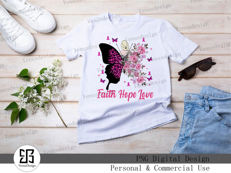Breast Cancer Sublimation Bundle Tshirt Design