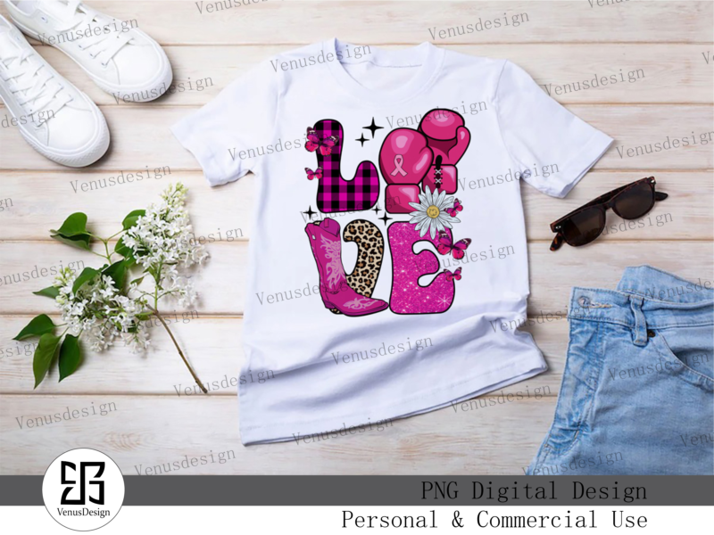 Breast Cancer Sublimation Bundle Tshirt Design