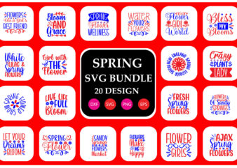 Spring SVG Bundle