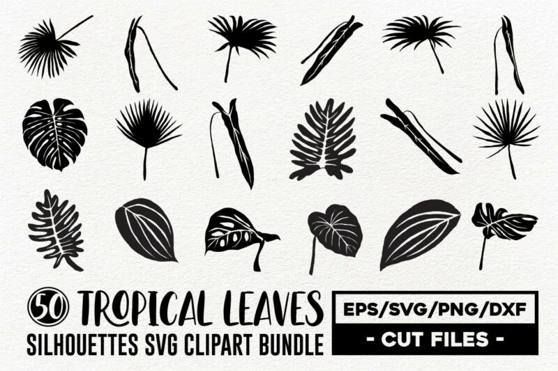 Clipart SVG Mega Bundle, Black and White Clipart, Silhouettes Clipart SVG