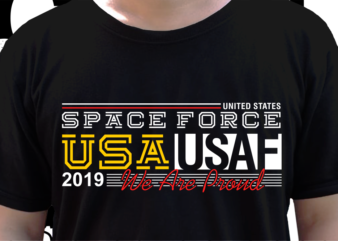 Space Force Us Military T shirt Design, Veteran t shirt designs, Military t shirt designs Svg, Soldier t shirt design Png