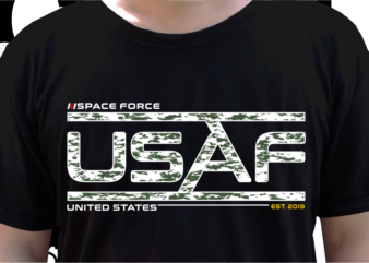 Space Force Us Military T shirt Design, Veteran t shirt designs, Military t shirt designs Svg, Soldier t shirt design Png