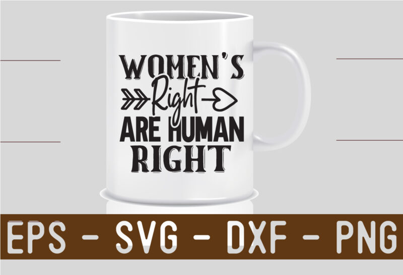 Women’s Rights SVG Design Bundle